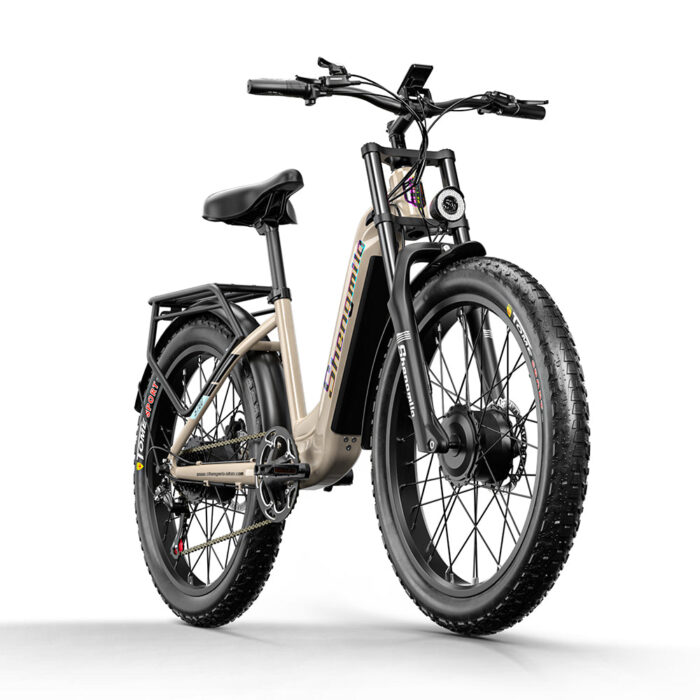 Shengmilo S700 1000W*2 Dual Motor Electric Bike 17.5Ah Samsung Battery - Image 4
