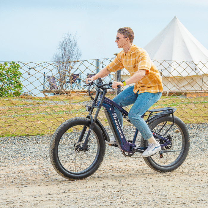 Shengmilo MX03 full suspension e-bike 48V 17.5AH 90KM - Image 5