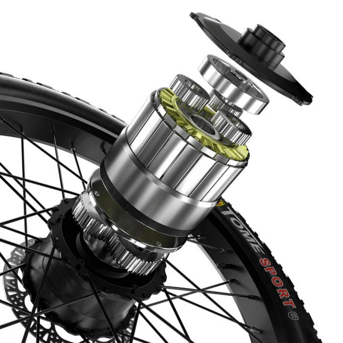 Shengmilo S700 1000W*2 Dual Motor Electric Bike 17.5Ah Samsung Battery - Image 28