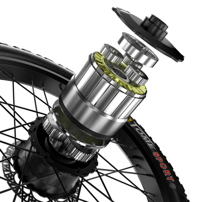 Shengmilo S600 2000W Dual Motor Electric Bike - Image 23