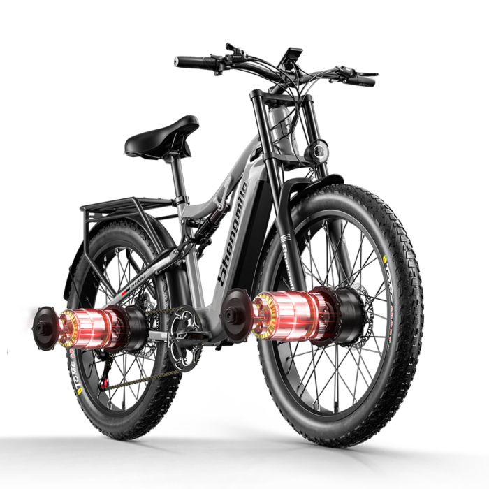 Shengmilo S600 2000W Dual Motor Electric Bike - Image 17