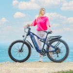 Shengmilo MX03 full suspension e-bike 48V 17.5AH 90KM - Image 9